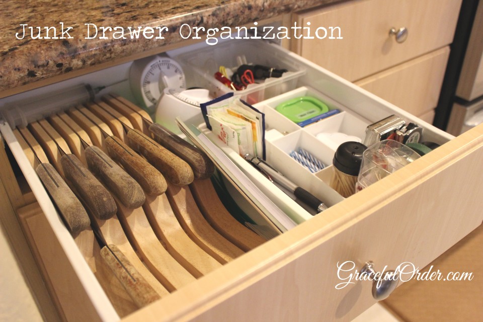 5-step Junk Drawer Organization – Week 1 Drawer Organization Blog