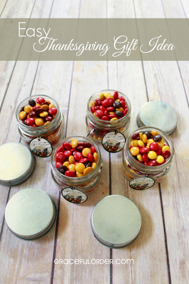 Easy Thanksgiving Gift Idea - Graceful Order